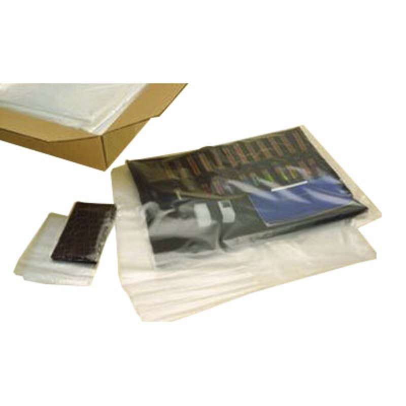 Laddawn® 287 Polyethylene Clear LayFlat Poly Bag, 26 in x 30 in x 1.5 mil  500/CT